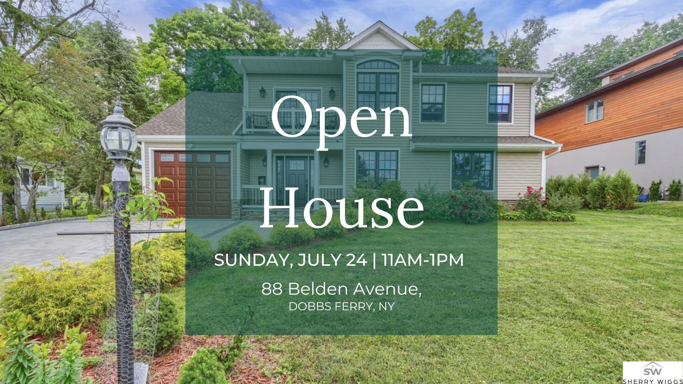 Visit our Open House this Sunday July 24 from 11:00AM-1:00PM in Dobbs Ferry